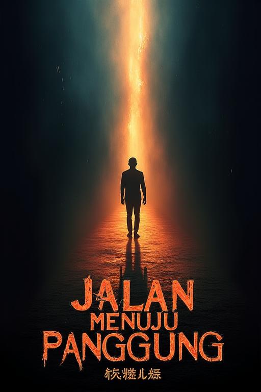 Poster untuk film dokumenter Jalan Menuju Panggung