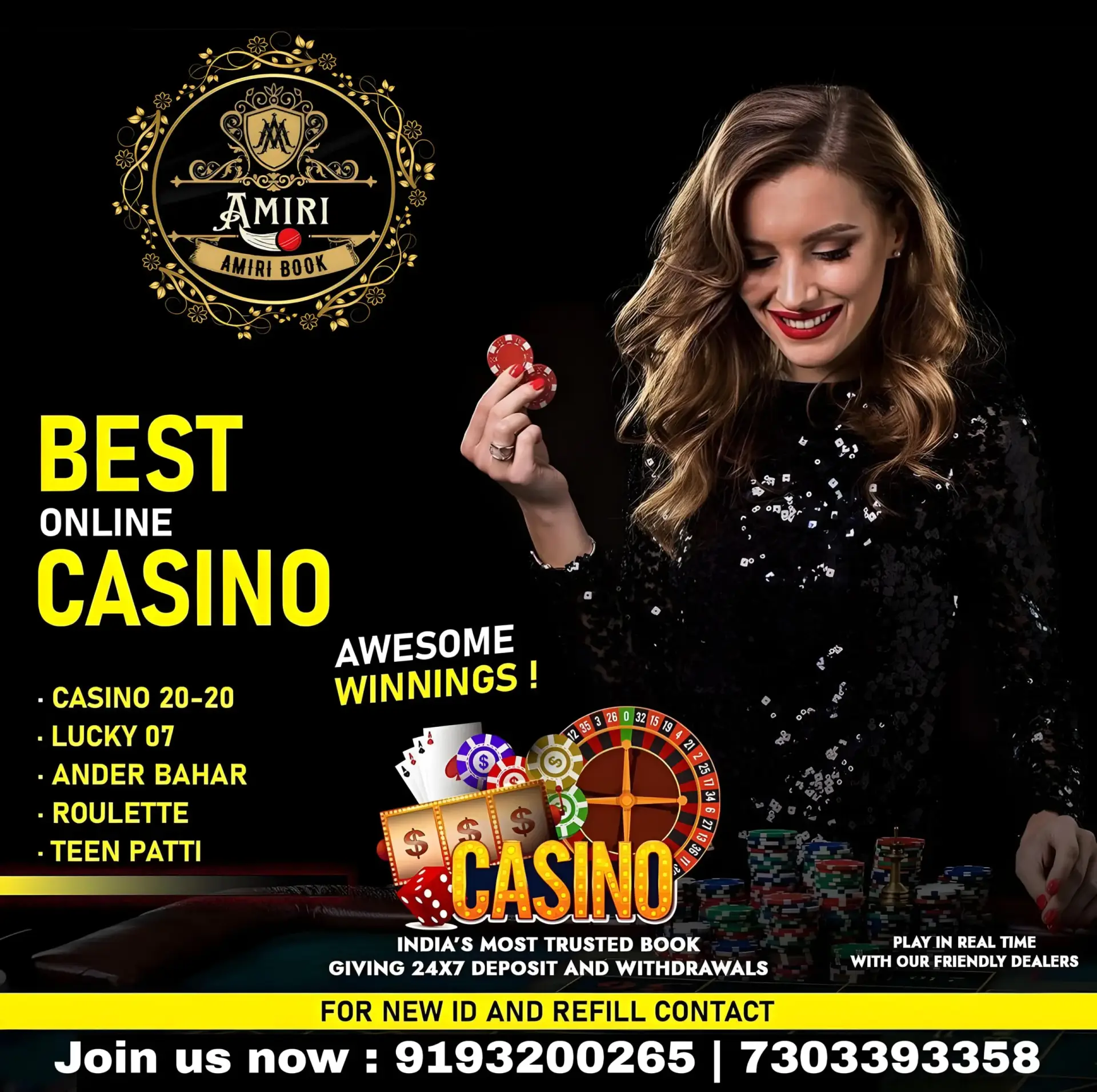 best casino ID amiribook